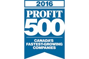 Ashcon International Inc. Ranks No. 188 on the 2016 PROFIT 500