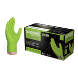 Industrial Green Nitrile Gloves | Part No. GWGN | GLOVEWORKS