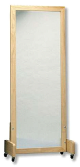 Posture Mirror with Floor Stand and Casters |Model 700| Bailey