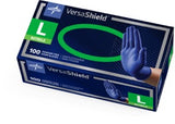 VersaShield Blue Nitrile Exam Gloves | Part No. VS311 | MEDLINE