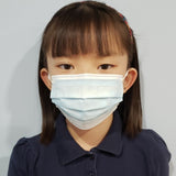 Kids Medical Mask, Earloop, Blue/Pink, Level 2 to ASTM F2100, Made in Canada | Part No. FMK02B/ FMK02P | UNIKMED