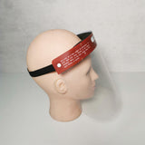 XL Face Shields - Maroon | Part No. FS01XM | UNIKMED