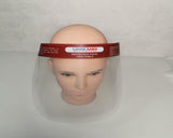 XL Face Shields - Maroon | Part No. FS01XM | UNIKMED
