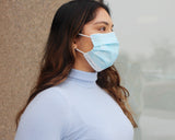 Medical Mask, Earloop, Blue/Lavender, Level 3 to ASTM F2100, Made in Canada | Part No. FM03B/ FM03L | UNIKMED