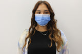 Stormy Medical Mask, Earloop, Blue, 5-Layer, Double Filter, Level 3 to ASTM F2100, Made in Canada | Part No. FM03B+ | UNIKMED
