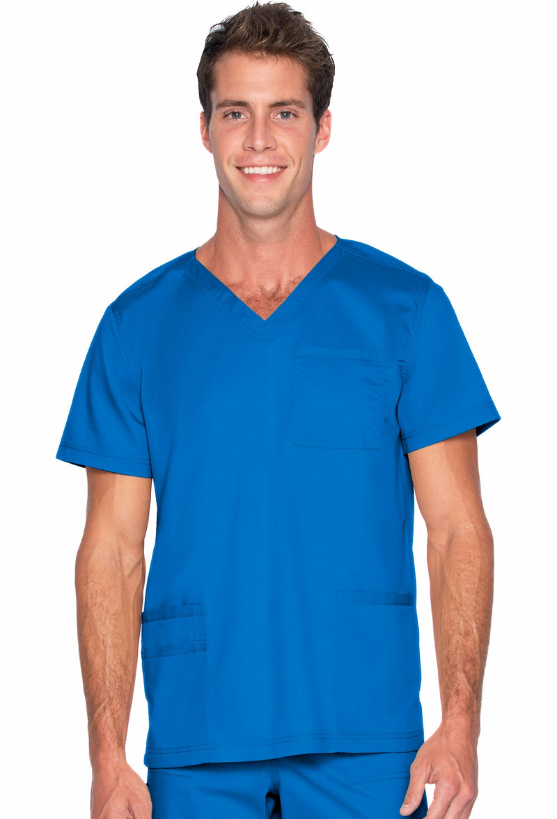 Landau Proflex Men's 4 Pocket V-Neck Scrub Top | PN: 4253