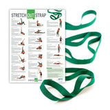 Stretch Out Strap® with Stretching Exercise Poster | PN: 440PS| OPTP