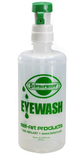 Empty Eye Wash Bottle Scienceware® Polyethylene, Snap Cap, 32 oz. | 248510000