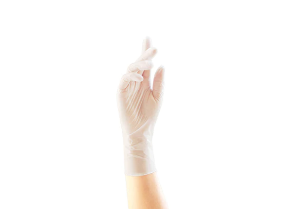 Vinyl Synthetic Exam Gloves - Clear | TouchFlex