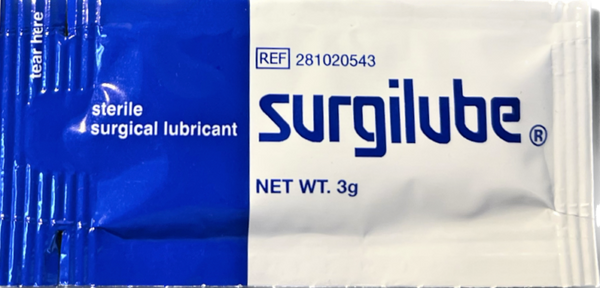 Surgilube Surgical Lubricant - Foilpac  | Surgilube