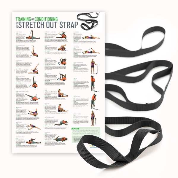 Stretch Out Strap® XL with Training & Conditioning Poster | PN: 440PST | OPTP