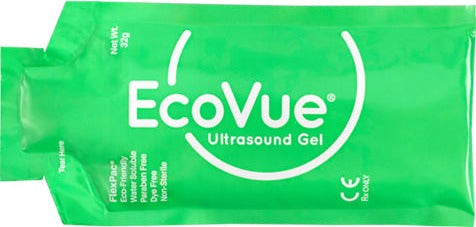 EcoVue® Ultrasound Gel Single-Use 32g FlexPac® Non-Sterile (100 ea/bx) | Part No. 283 | ECOVUE