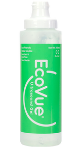 EcoVue® Ultrasound Gel Multi-Use 250mL (8.5oz.) Bottle Non-Sterile (12 ea/bx) | Part No. 286 | ECOVUE