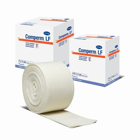 Comperm Tubular Bandage, Size F, 33' Length, 4" Width, Latex Free | Part No. 83060000 | HARTMANN