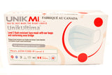 Medical Mask, Earloop, Blue/Lavender, Level 3 to ASTM F2100, Made in Canada | Part No. FM03B/ FM03L | UNIKMED