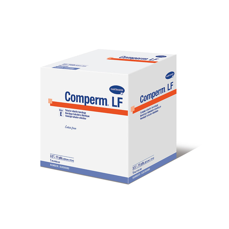Comperm Tubular Bandage, Size E, 33' Length, 3.5" Width, Latex Free | Part No. 83050000 | HARTMANN